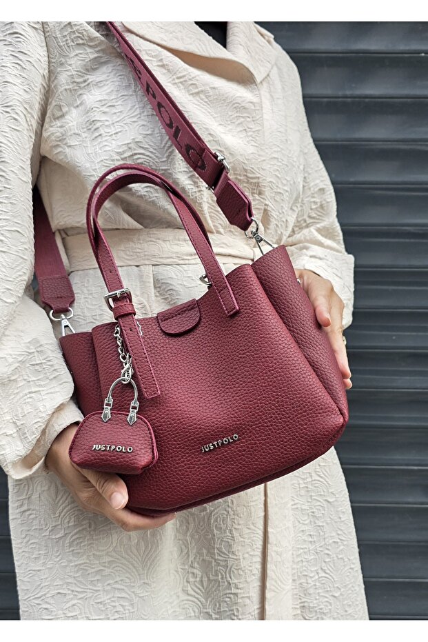 Women's New Season 3-Compartment Luxury Soft Leather Adjustable Crisscross-Strap Stylish Shoulder Bag