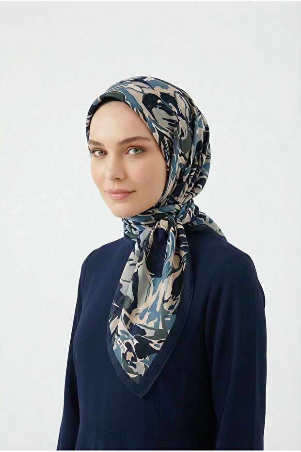 Spring Eşarp Kamuflaj Desen - 1