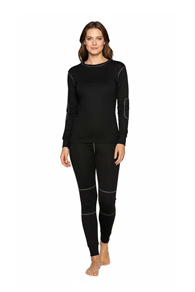 Active Plus Yetişkin Termal İçlik Set Siyah - 7