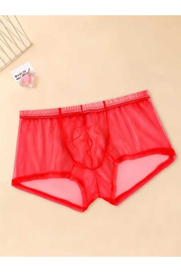 Transparan Şeffaf Boxer - 1