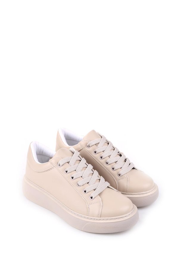 Papuç Sepeti 4716 Women's High Heel Casual Sneaker Shoes