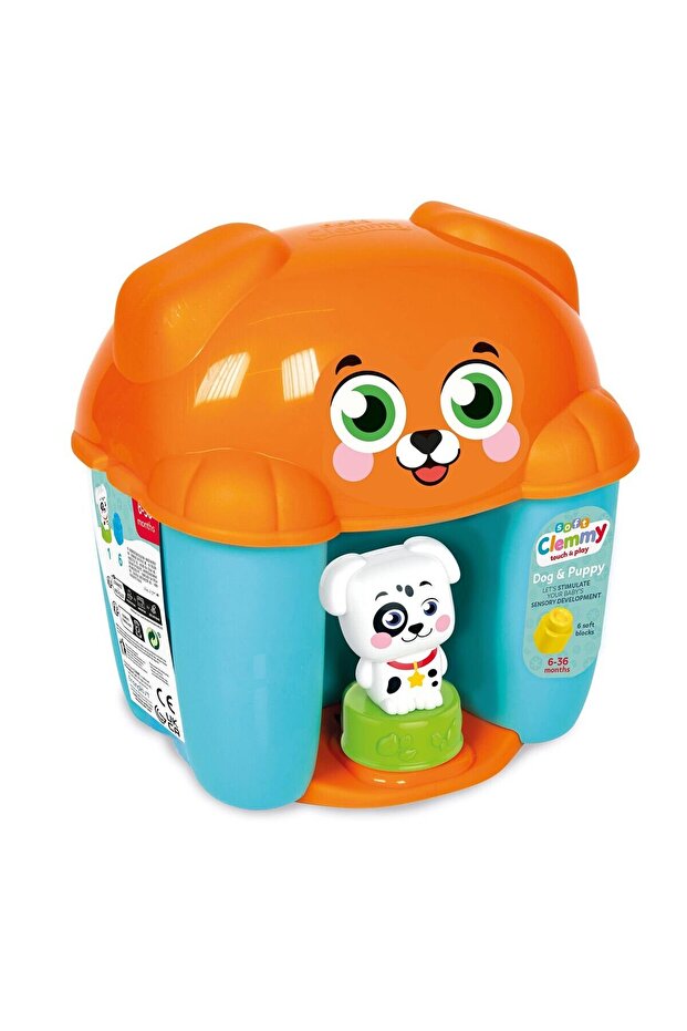 17769 Soft Clemmy - Soft Block Bucket Set Puppy