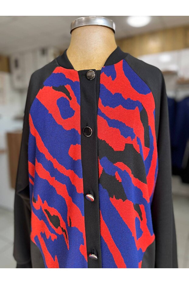 Örme Kap/Ceket/Bomber - 1