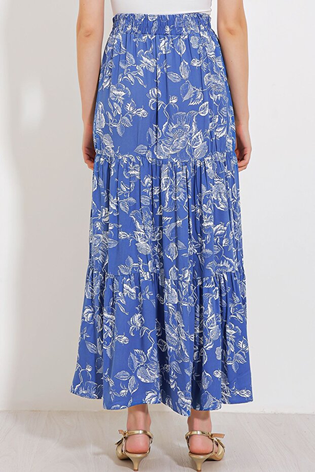 Fustă lungă cu model BDART - 6