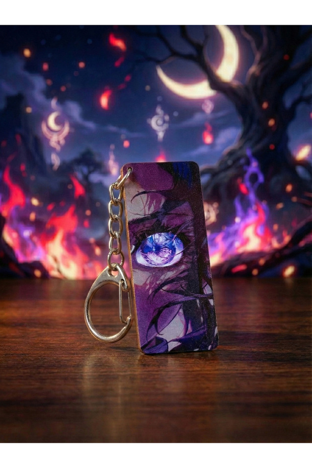 Demon Slayer Anime Keychain Acrylic Matte Accessory Shinobu Kochō
