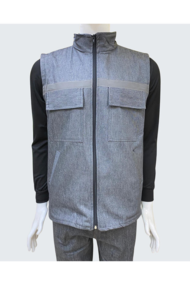 Reflective Jeans Work Suit - 4