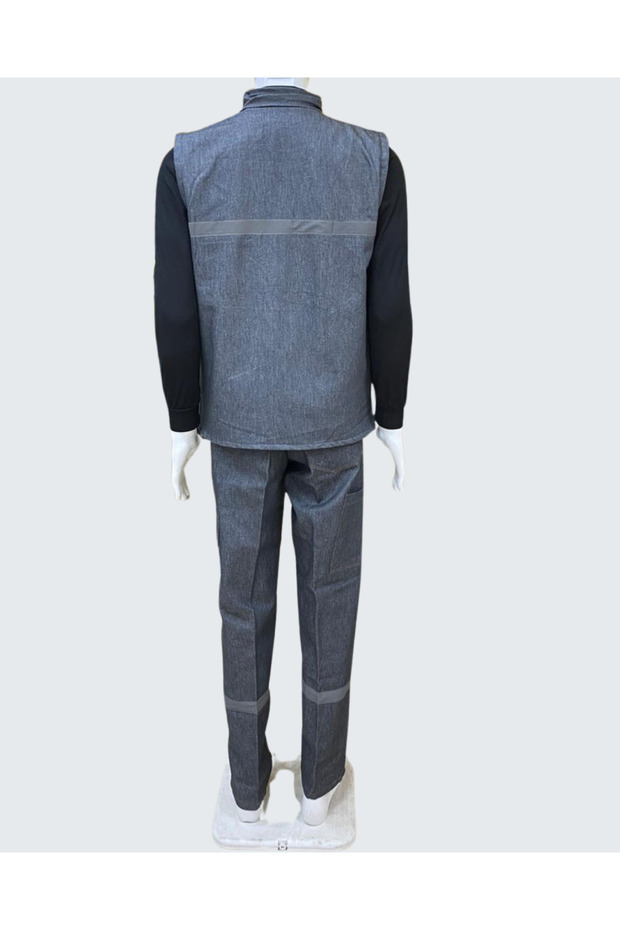Reflective Jeans Work Suit - 5