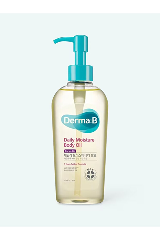DERMA:B DAILY MOISTURE BODY OIL (PURPLE FIG) 200ML