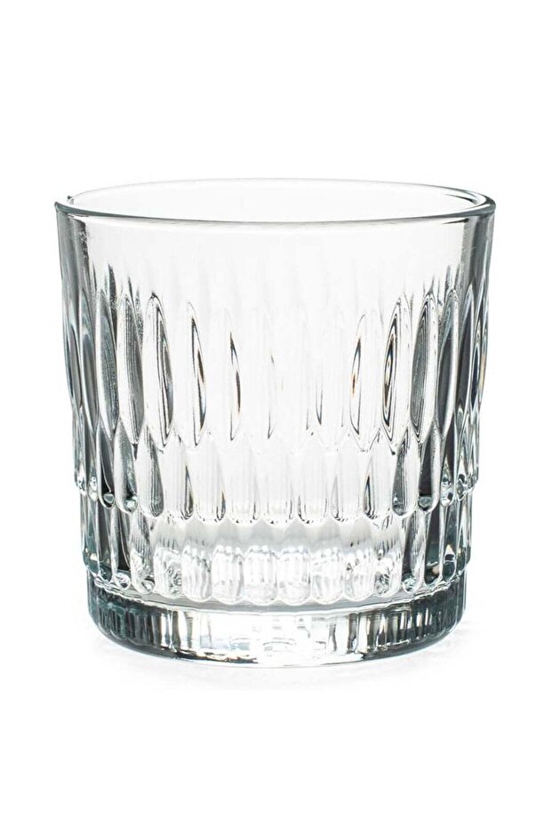 Pasabahce RAIN Tumbler Set – 320ml, 3-Piece | Textured Glass Tumblers
