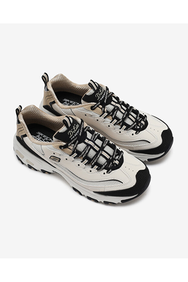 D'lites - RETRO REWIND Kadın Bej Sneakers 150536 NTBK - 6