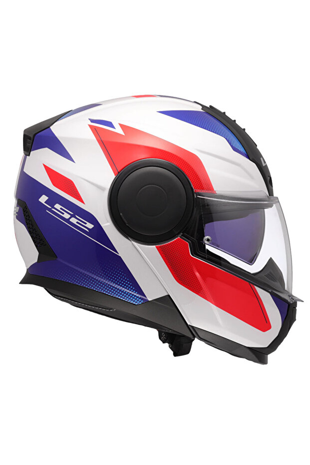 SCOPE 2 DURIA BEYAZ-MAVİ-KIRMIZI KASK - 6