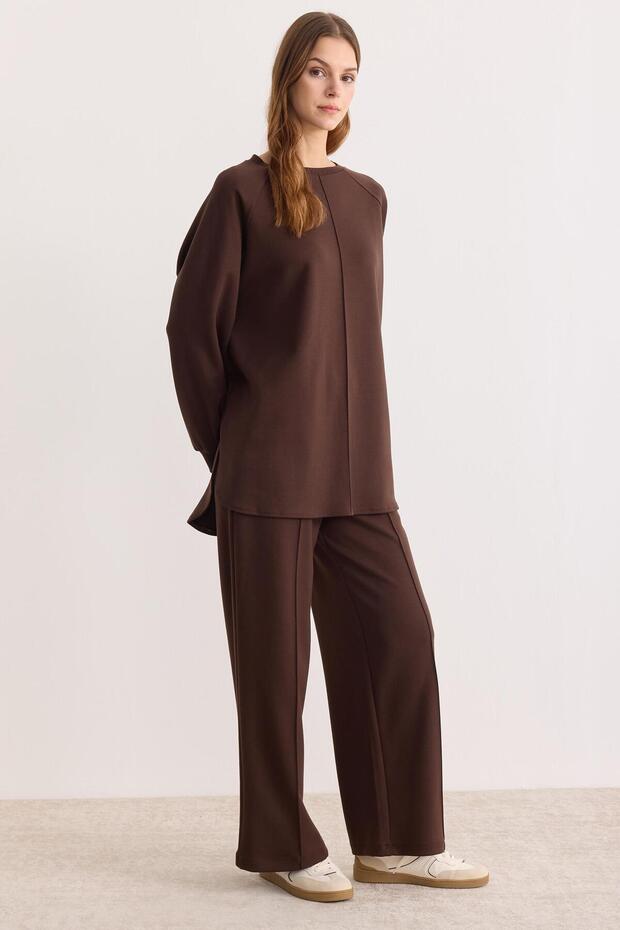 Modal Basic Suit Bitter Brown - 2