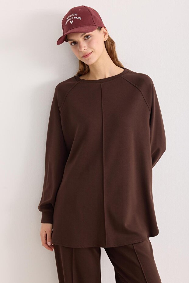 Modal Basic Suit Bitter Brown - 5