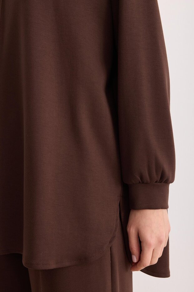 Modal Basic Suit Bitter Brown - 6