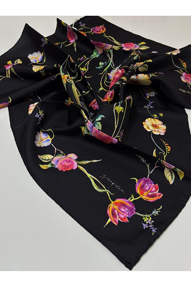 Twill İpek Eşarp - 7