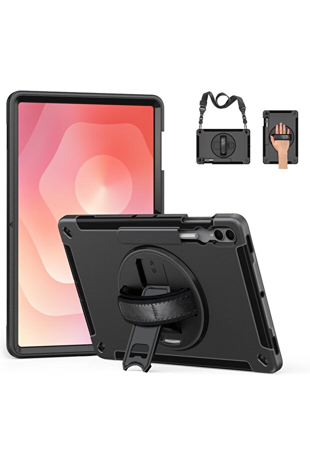 Case for Samsung Tab S11 Ultra 14.6'' 2025, Shockproof Rugged Protective Case with Screen Protector