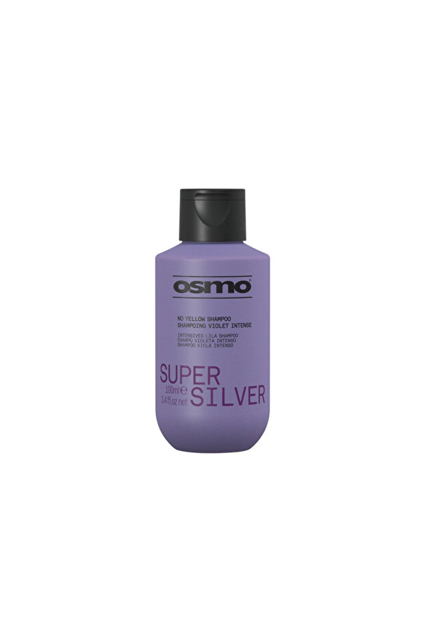 Super Silver Anti-Orange Purple Toning Shampoo for Blonde Hair Mini 100ml