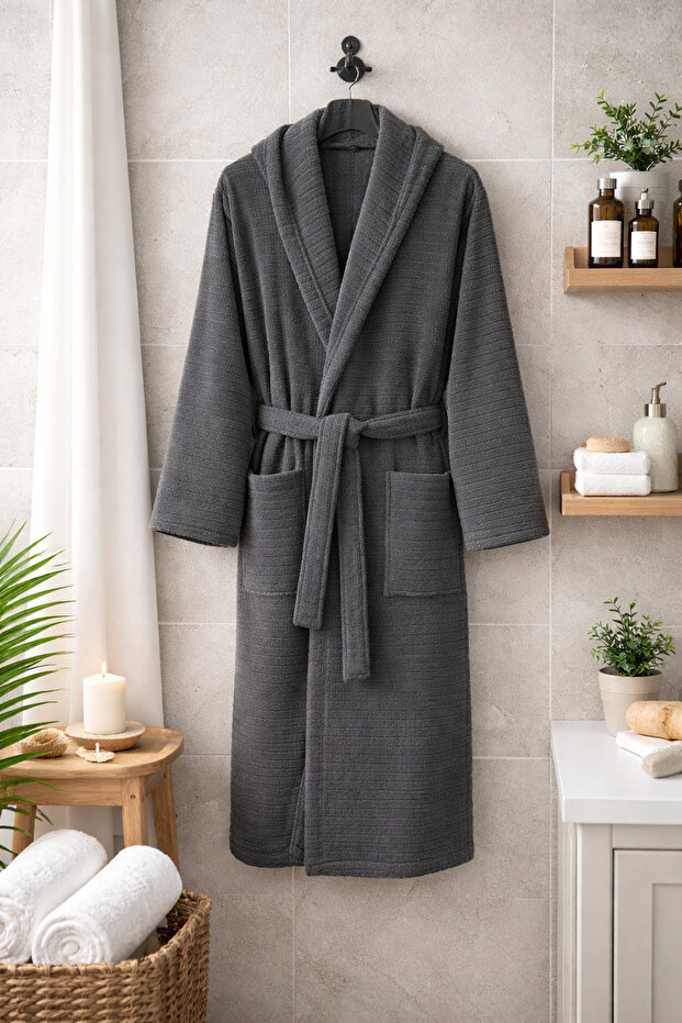 KAPŞONLU BORNOZ - 1