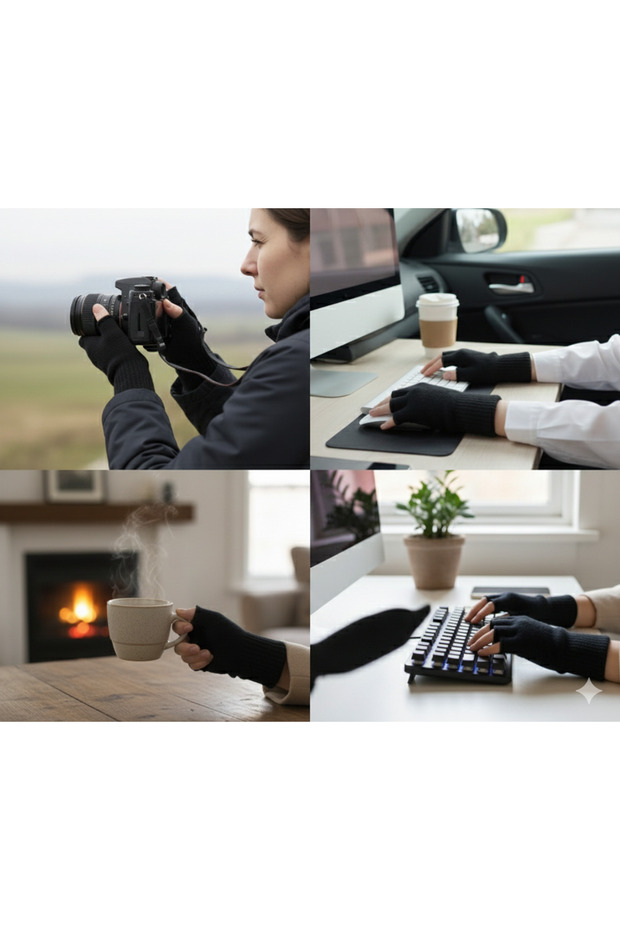 Kısa parmak eldiven kesik - 3