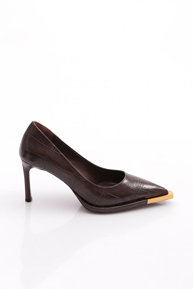 12054 Women's Pointed Toe Heeled Shoes