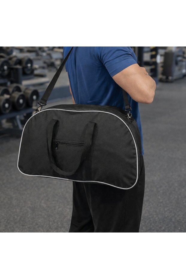 Unisex Travel Fitness And Sports Bag With Front Pocket Long Strap Can Be Used By Women And Men