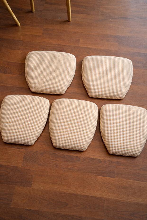 4 adet sandalye minderi 40/40 cm - 1