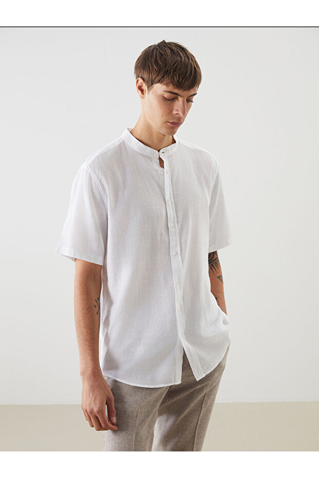 Nevavm Regular Fit Men's Basic Shirt with a Difference