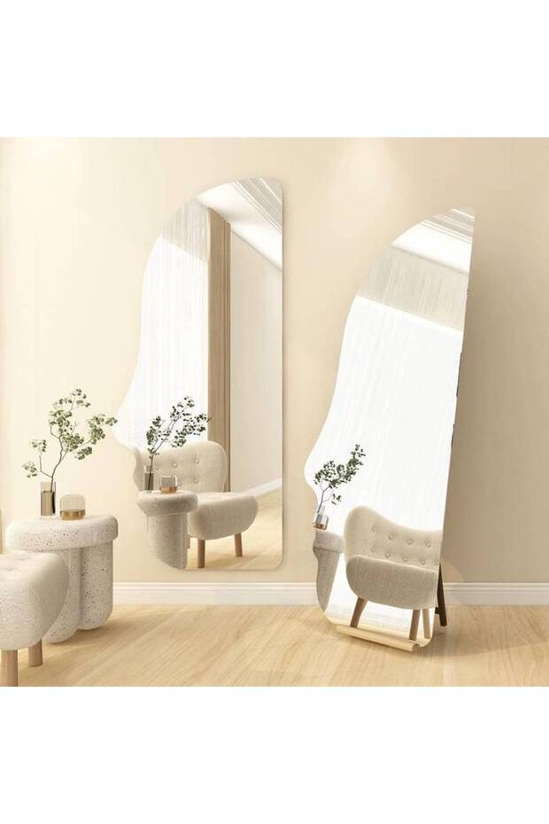 Face Design Mirror with Stand - 160 x 59
