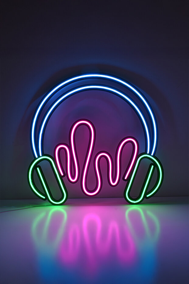Headphone Neon Dekor - 4