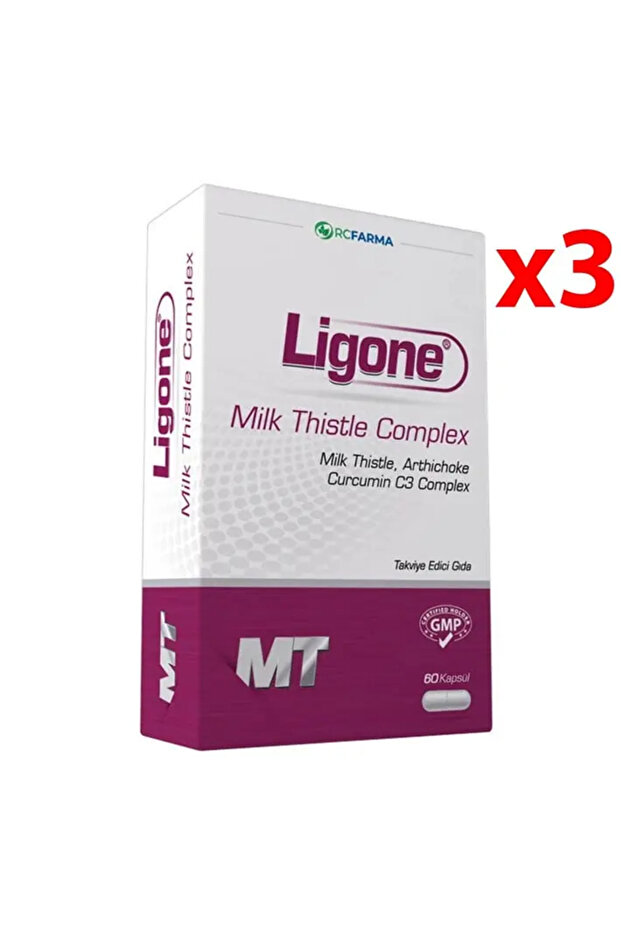 Milk Thistle Complex 60 Kapsül 3 adet - 1