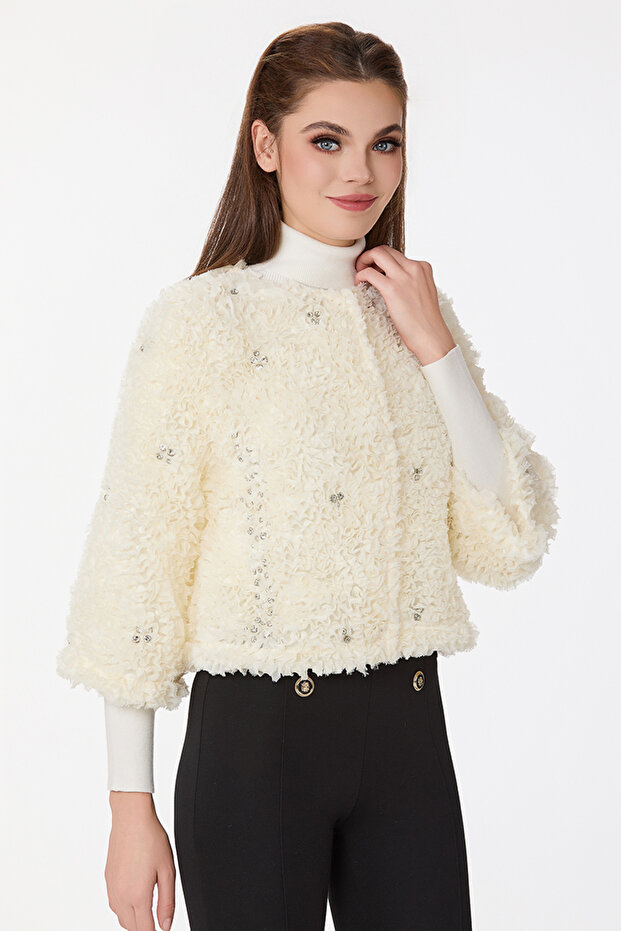 جاكيت مميز مع كريستال - 2