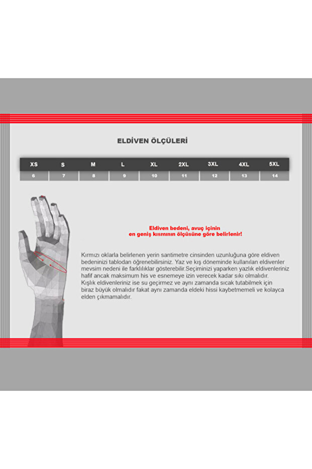 Tempest H2O Eldiven Siyah - 4