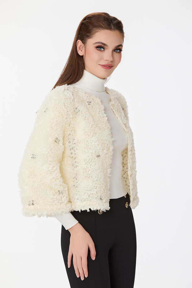 جاكيت مميز مع كريستال - 8