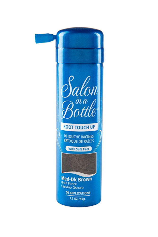 Instant Temporary Root Concealer Spray To Cover Up Roots - Brown Medium Dark (43g)