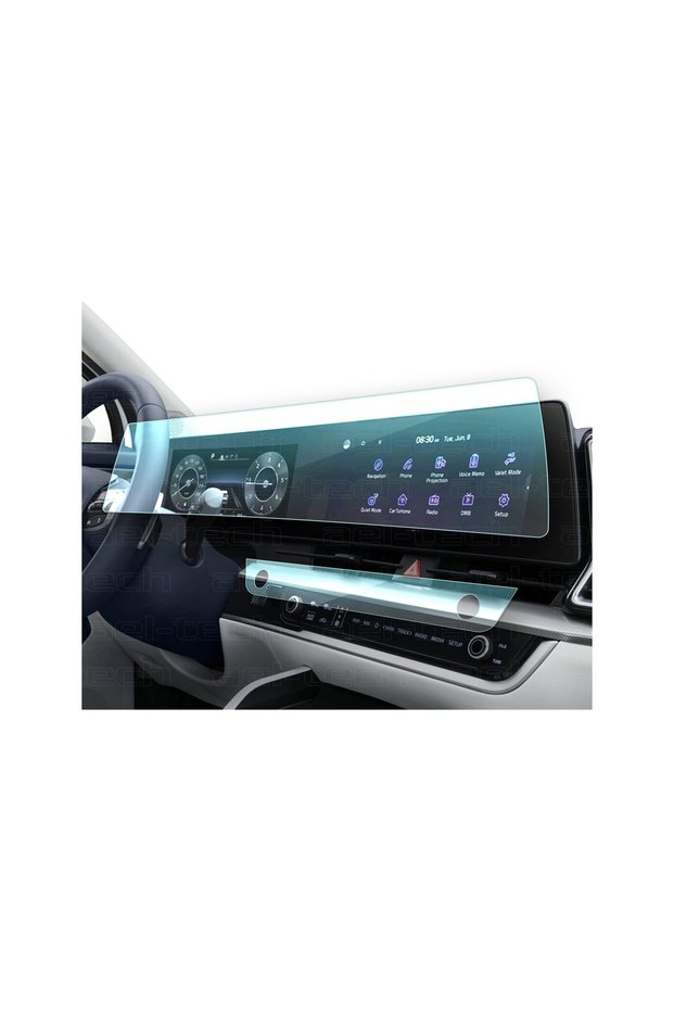 Kia Sportage 2022-2025 Prestige/Elegance Comfort Compatible 12.3 Inch Navigation and Air Conditioning 9H Nano Screen K