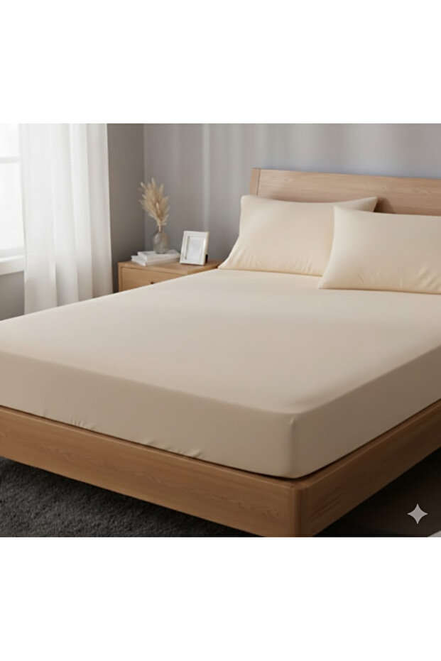 Single 180X240Cm Non-Slip Sheet Set 100% Cotton
