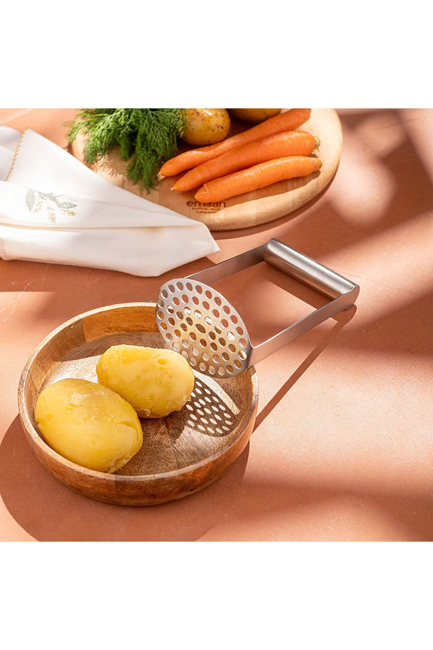 Rustik Çelik Patates Ezici - 2