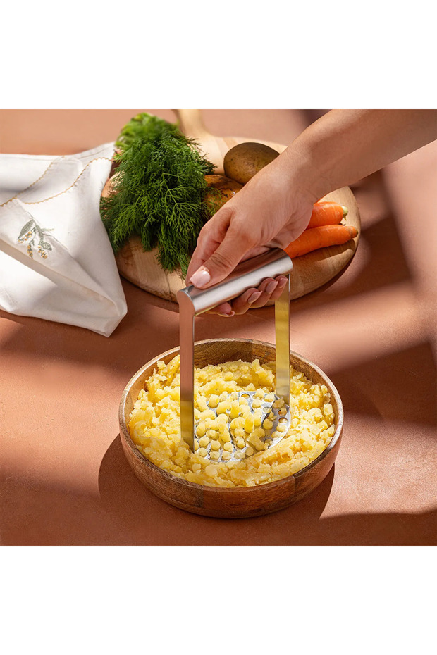 Rustik Çelik Patates Ezici - 4