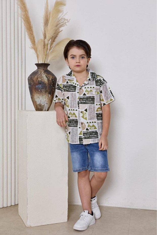 Denim shorts 4017- - 3