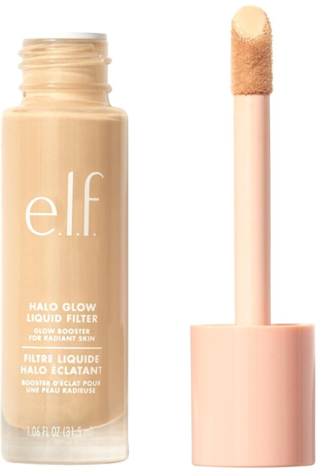 e.l.f. Halo Glow Liquid Filter, Complexion Booster For A Glowing, Soft-Focus Look