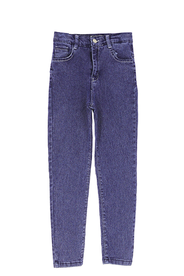 Girl's Extra Stretch Fabric - Flexible Waist Jeans 6-14 Years 12486