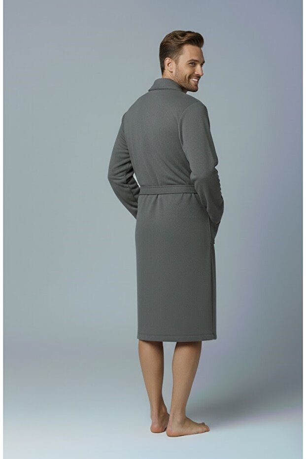 Cotton Premium Bathrobe I Unisex I Ultra - Soft I Bathrobe I Shawl Collar I Dowry I Men's & Women's Bathrobe - 5