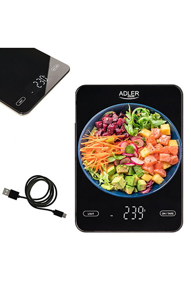 Kitchen scale - 10kg - USB charged - 7