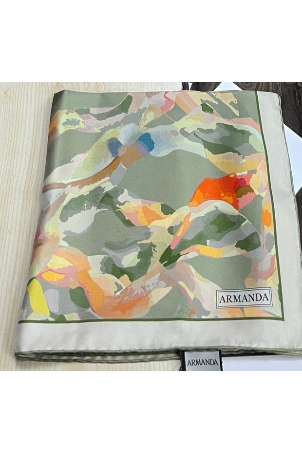 Twill ipek eşarp - 1