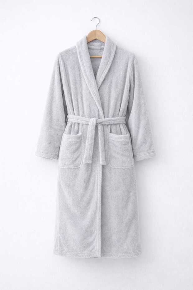 Cotton Premium Bathrobe I Unisex I Ultra - Soft I Bathrobe I Shawl Collar I Dowry I Men's & Women's Bathrobe - 7