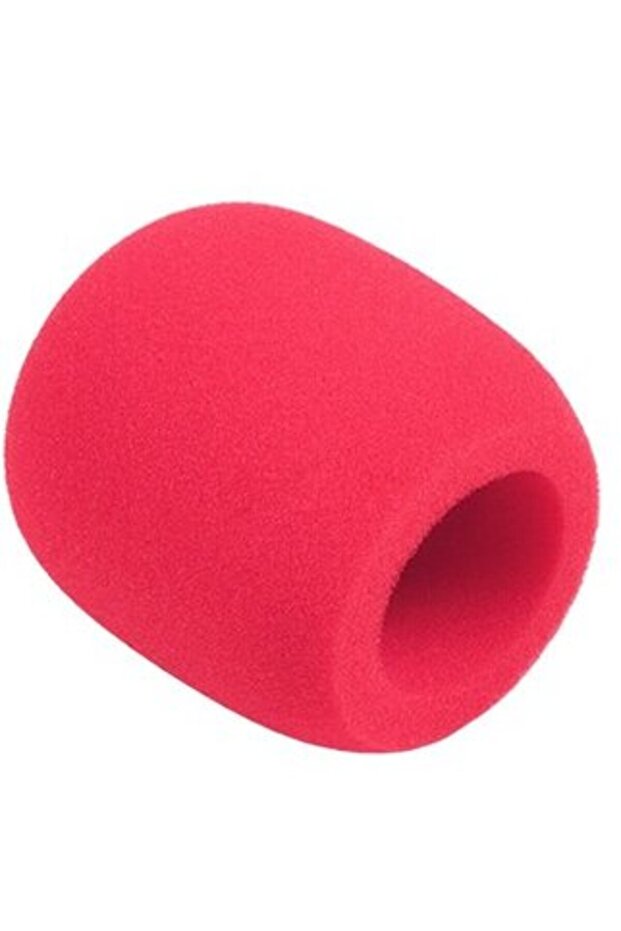 RED MICROPHONE SPONGE - 1