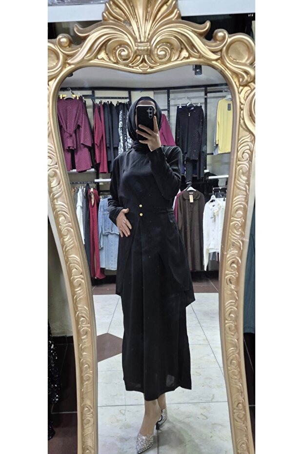 Yelek görünümlü elbise - 2