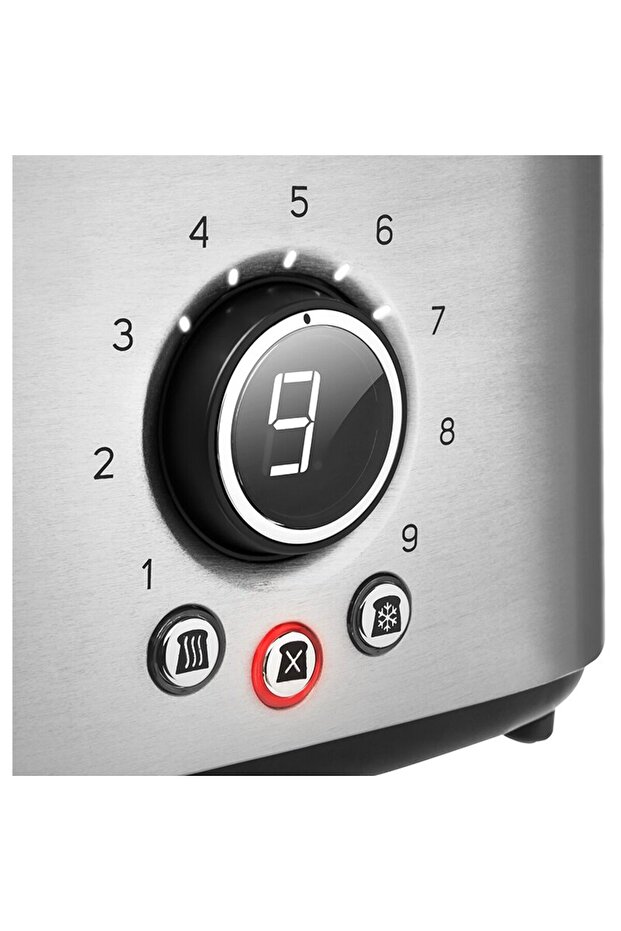 Toaster 1000W Grey - 3