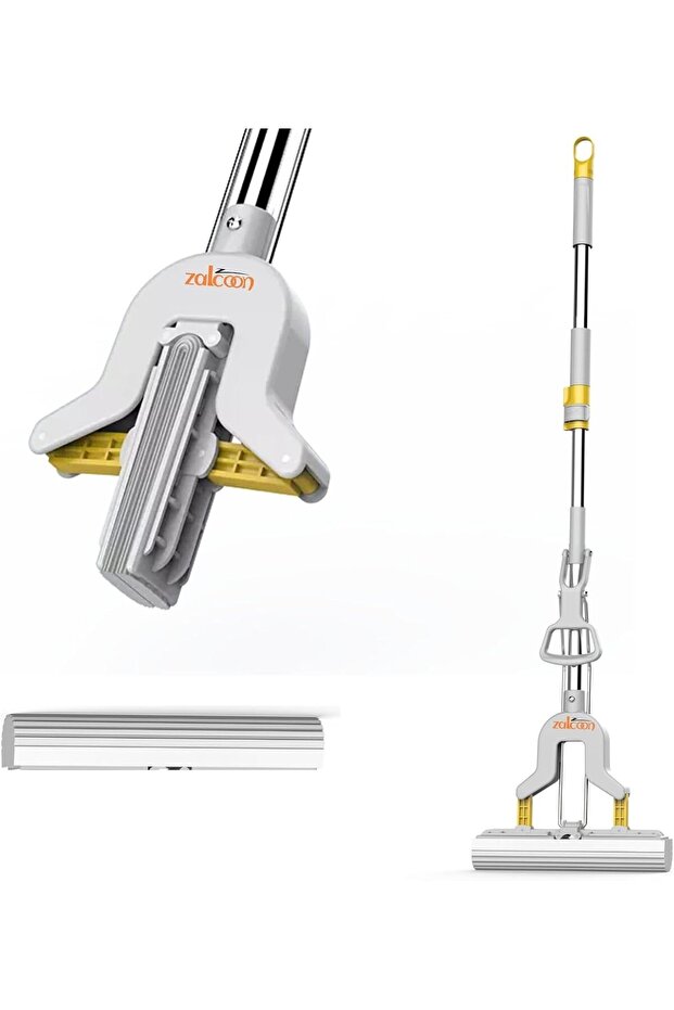 PVA Folding Sponge Mop 28cm