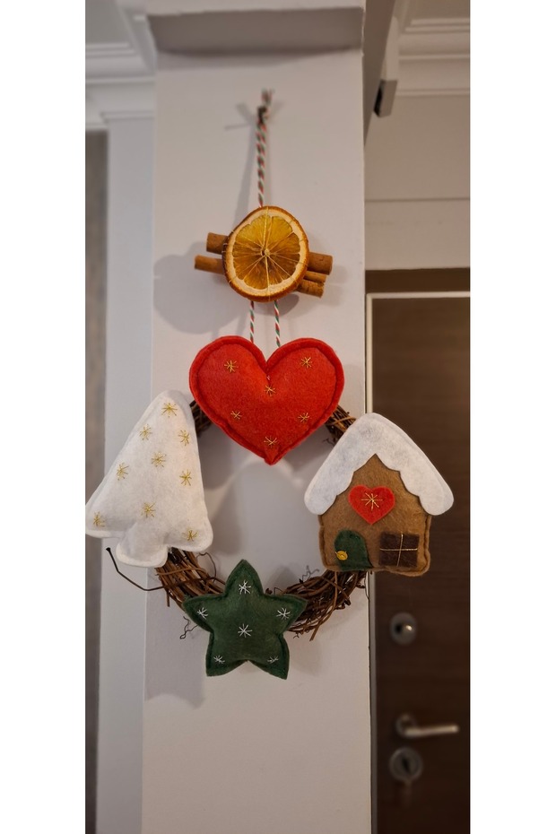 Yılbaşı Kapı Süsü - 1